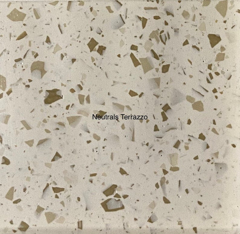 Terrazzo tray, plate, plateau, coaster