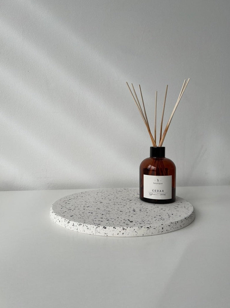 Terrazzo tray, plate, plateau, coaster