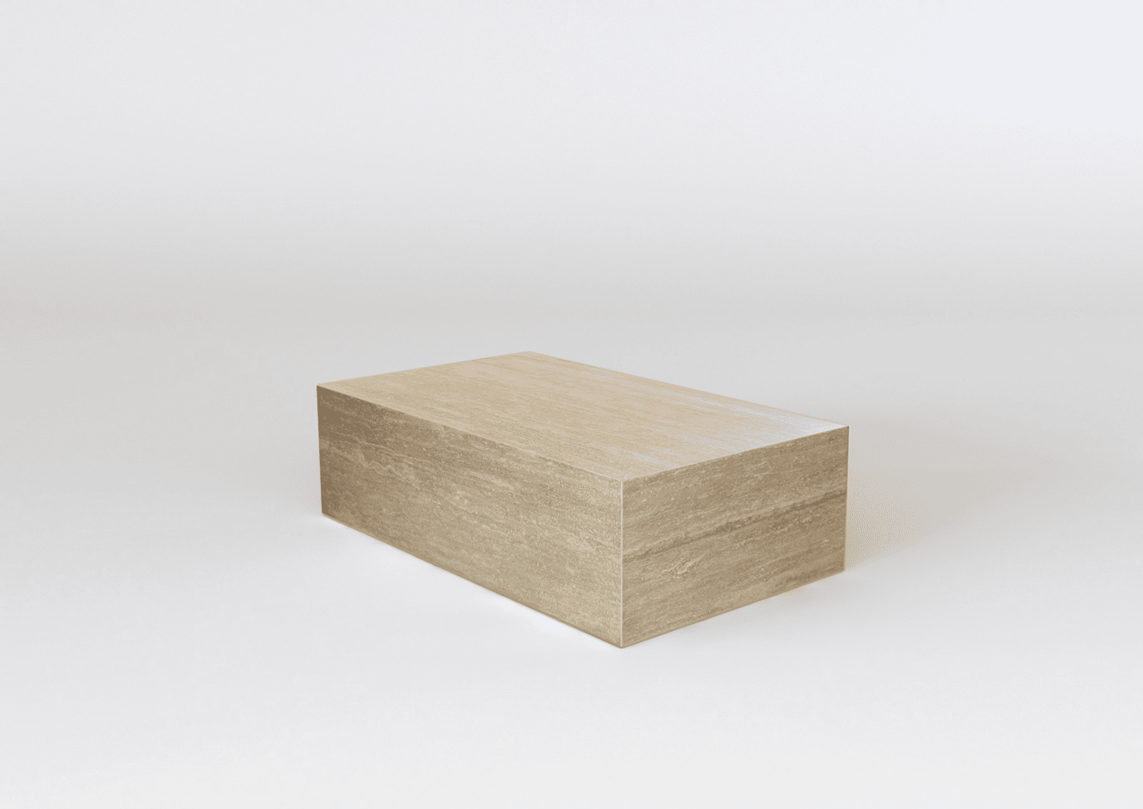 Mara Travertine Coffee Table