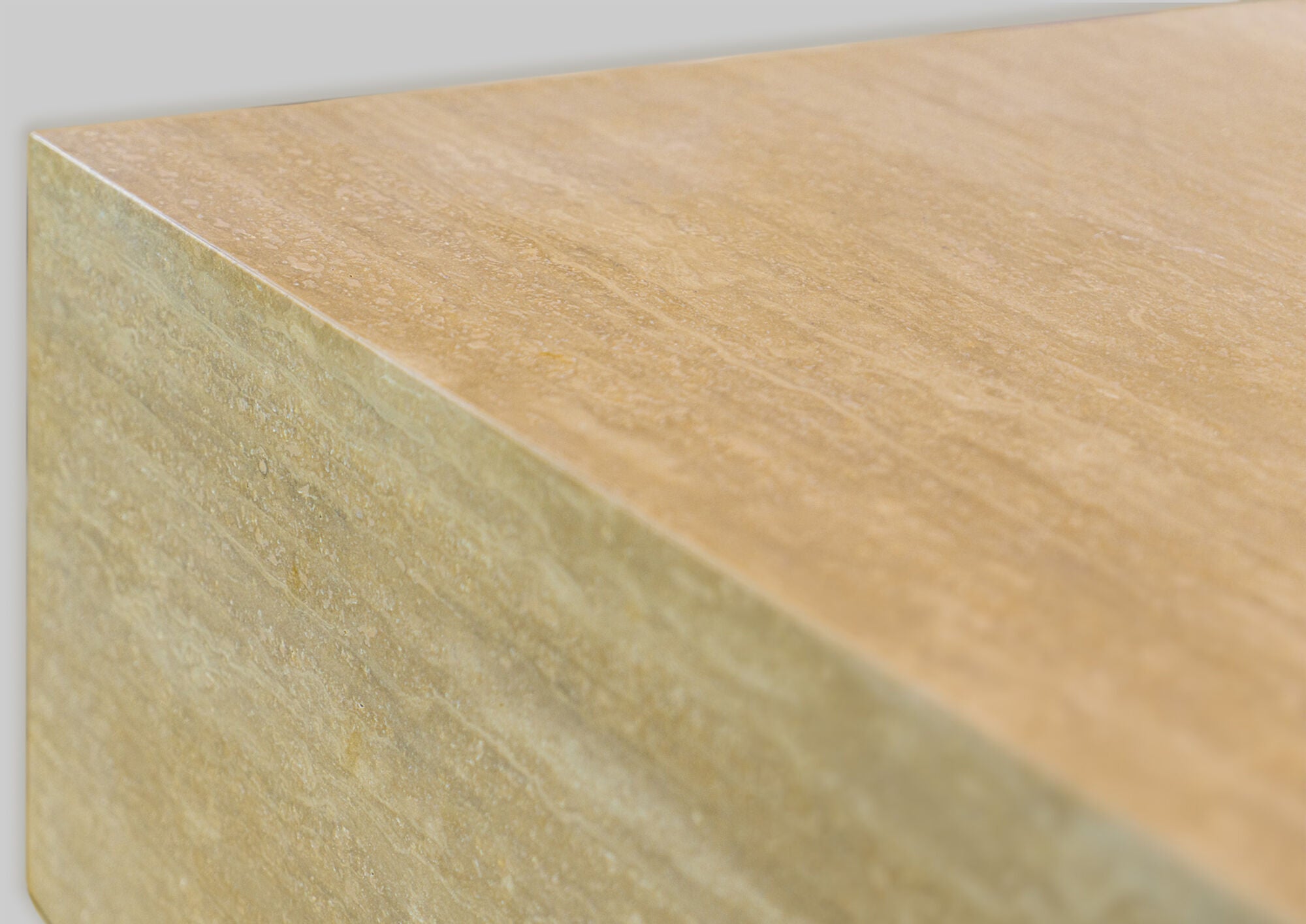 Mara Travertine Coffee Table