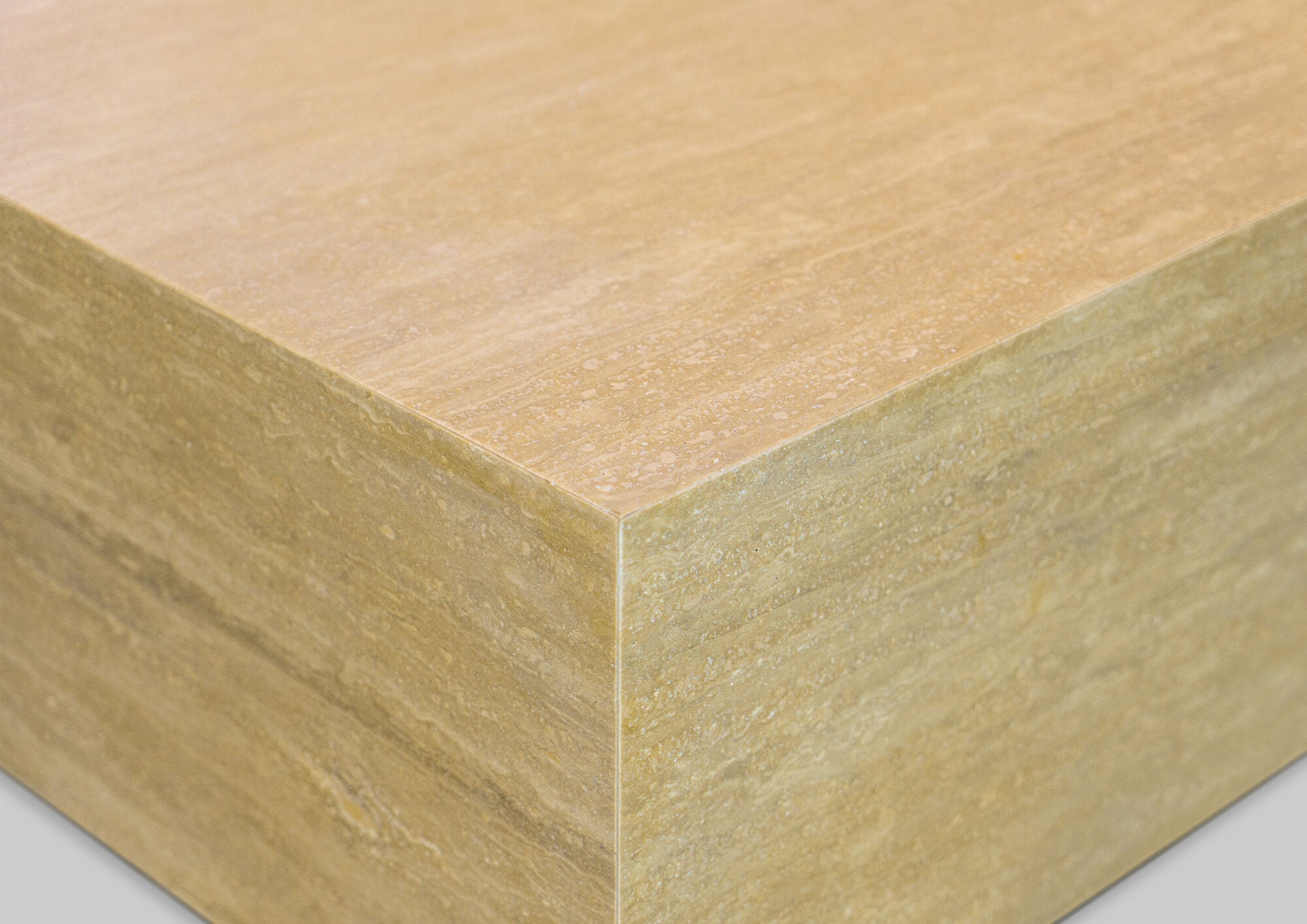 Mara Travertine Coffee Table