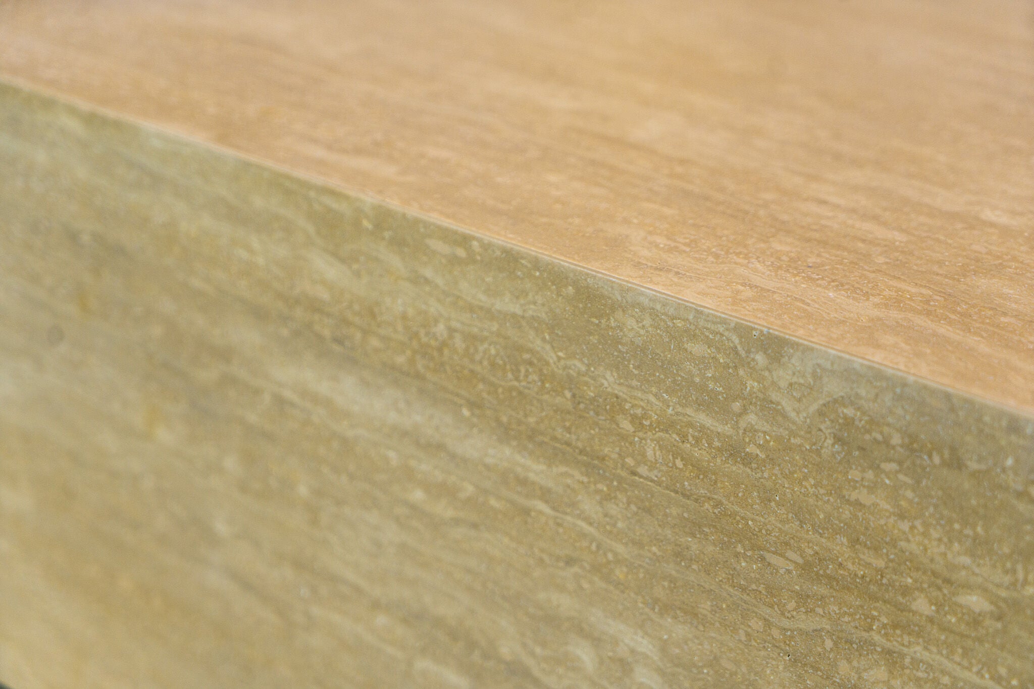 Mara Travertine Coffee Table