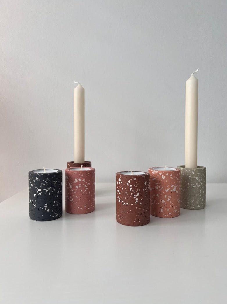 Flame candle holder