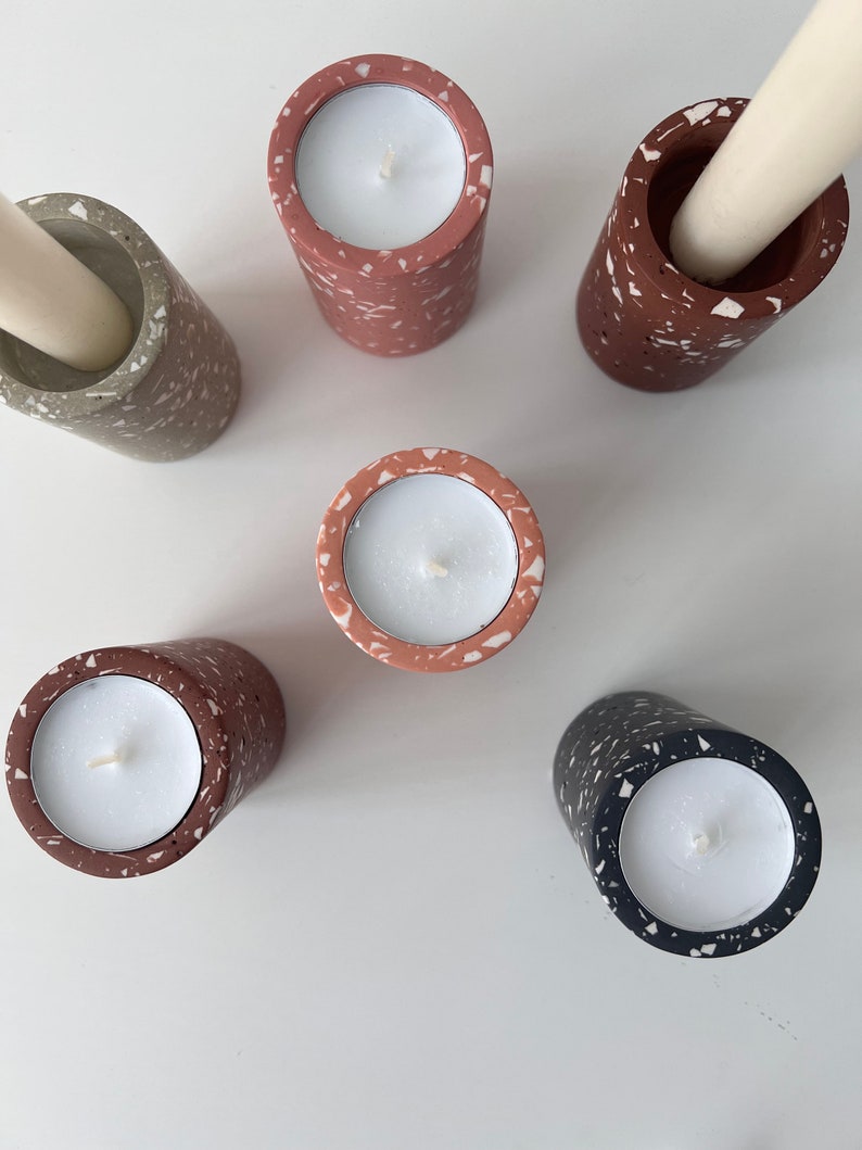Flame candle holder