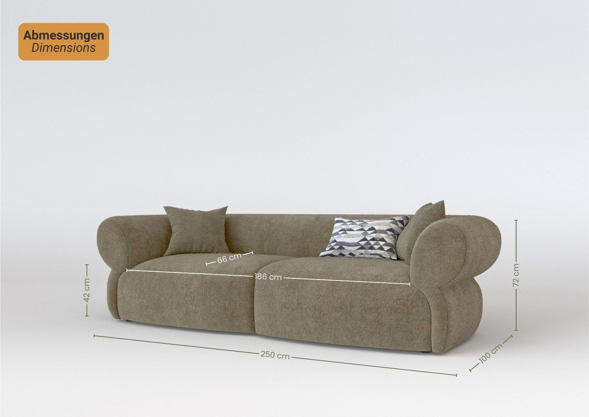 Maisie - Sofa -Modern - bequem | Jetzt bestellen | Homebijou