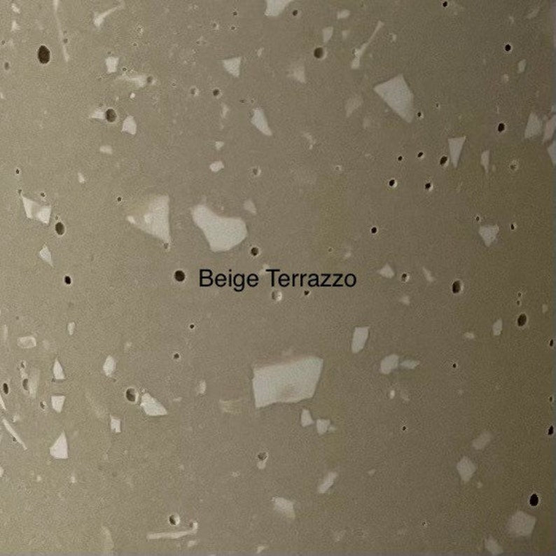 Terrazzo-Tablett, Teller, Plateau, Untersetzer