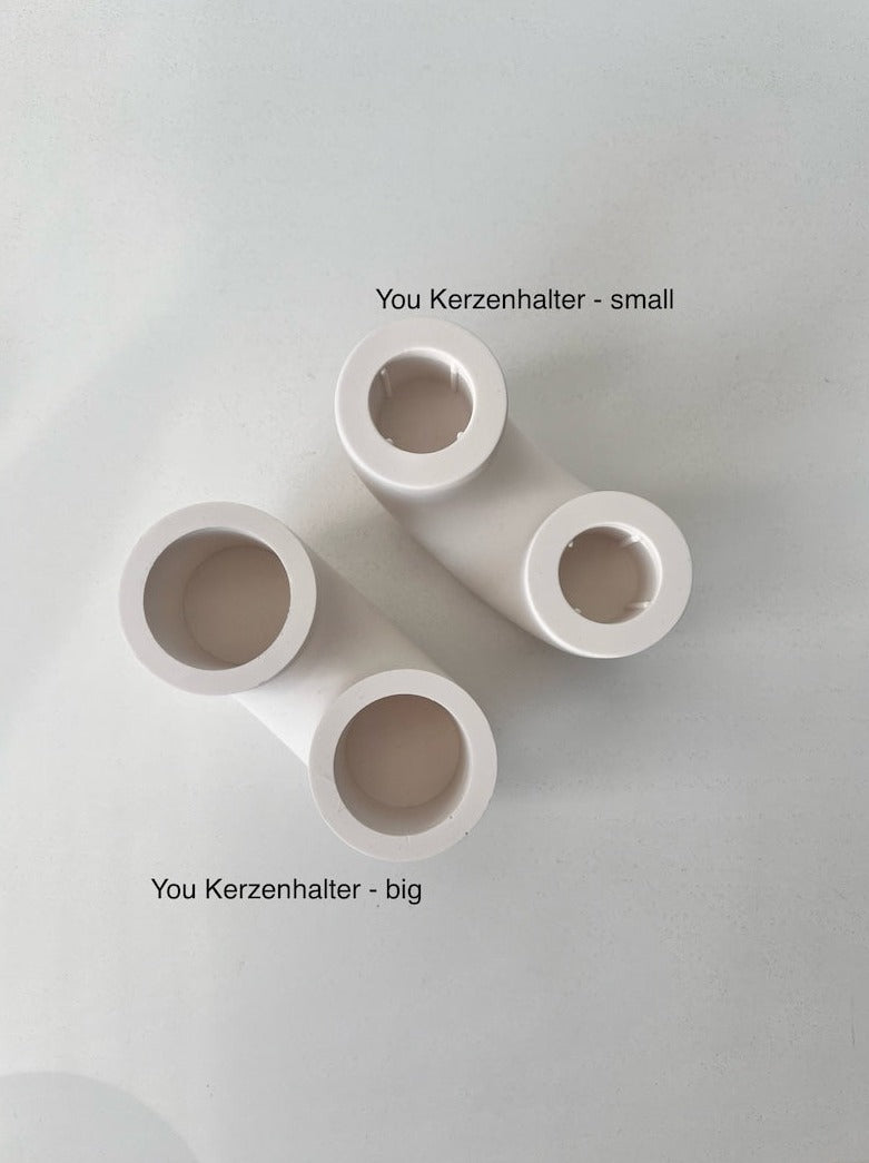 „YOU“ Kerzenhalter, Kerzenständer