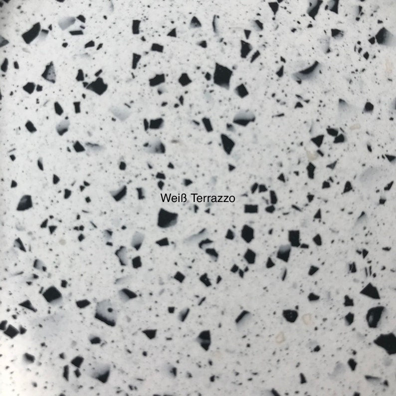 Terrazzo-Tablett, Teller, Plateau, Untersetzer